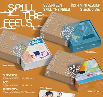 新品未開封　seventeen FEEL NEW ver1 10枚　セット 楽天市場】安心・迅速の日本国内発送 初回特典付き 初回限定盤